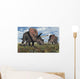 Torosaurus Dinosaurs during Earth's Close-up Wall Decal