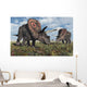 Torosaurus Dinosaurs during Earth's Close-up Wall Decal