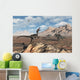 Predatory Velociraptor Stalking Pair Distant Wall Decal