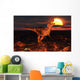 Dinosaur Covered Lava during Wall Decal