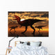 Pack Tyrannosaurus Rex Dinosaurs Evening Wall Decal