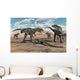 Pack Allosaurus Dinosaurs Surrounding Wall Decal