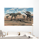 Pack Allosaurus Dinosaurs Surrounding Wall Decal