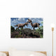 Armored Ankylosaurus Protecting Itself Wall Decal