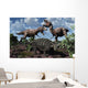 Armored Ankylosaurus Protecting Itself Wall Decal
