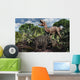 Armored Ankylosaurus Protecting Itself Jungle Wall Decal