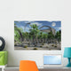 Small Herd Omeisaurus Dinosaurs Landscape Wall Decal