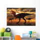 Pack T-rex Dinosaurs Witness Wall Decal
