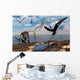 Flock Quetzalcoatlus during Earth's Wall Decal
