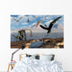 Flock Quetzalcoatlus during Earth's Wall Decal