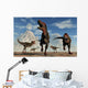 Herd Carnivorous Tarbosaurus Dinosaurs Wall Decal