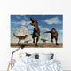 Herd Carnivorous Tarbosaurus Dinosaurs Wall Decal