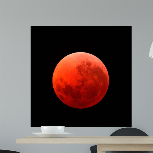 Lunar Eclipse Taken April Wall Decal