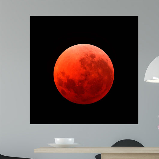 Lunar Eclipse Taken April Wall Decal