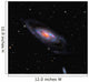 Messier 106 Seyfert Ii Wall Decal