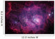 Messier 8 Lagoon Nebula Wall Decal