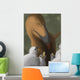 Deinonychus Dinosaur Feeding Its Wall Decal