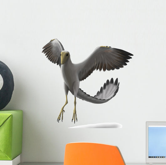 Archaeopteryx with Wings Spread Wall Decal