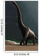 Brachiosaurus Prehistoric Landscape Wall Decal