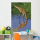 Hypsilophodon Drinking Water from Wall Decal