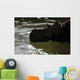 Pachyrhinosaurus Dinosaur Prehistoric Lake Wall Decal
