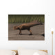 Psittacosaurus Sibiricus Prehistoric Landscape Wall Decal