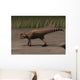 Psittacosaurus Sibiricus Prehistoric Landscape Wall Decal