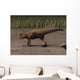 Psittacosaurus Sibiricus Prehistoric Landscape Wall Decal