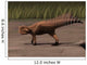 Psittacosaurus Sibiricus Prehistoric Landscape Wall Decal