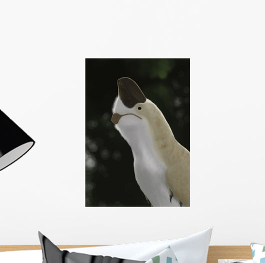 Oviraptor Mongoliensis Portrait Wall Decal