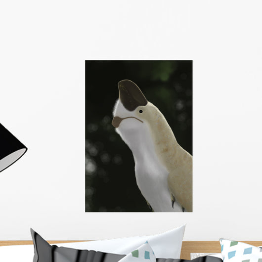 Oviraptor Mongoliensis Portrait Wall Decal