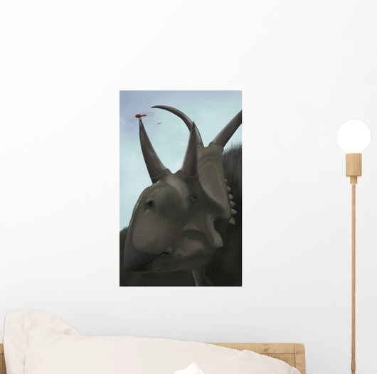 Close-up Diabloceratops Wall Decal