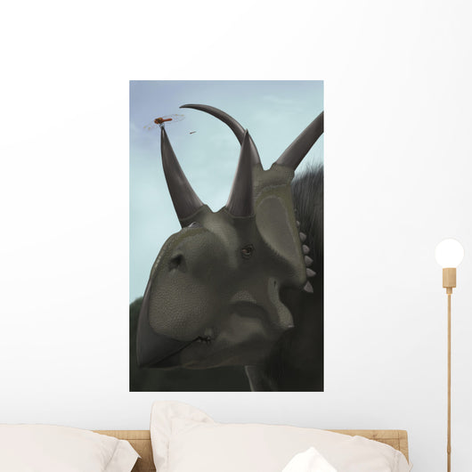 Close-up Diabloceratops Wall Decal