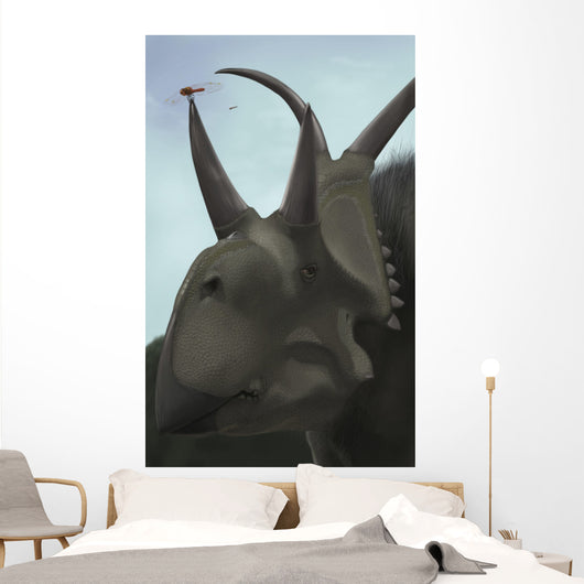 Close-up Diabloceratops Wall Decal
