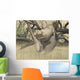 Two Velociraptor's during Mating Wall Decal