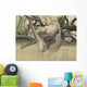 Two Velociraptor's during Mating Wall Decal