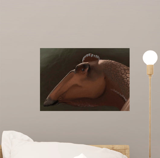 Edmontosaurus Regalis Dinosaur Portrait Wall Decal