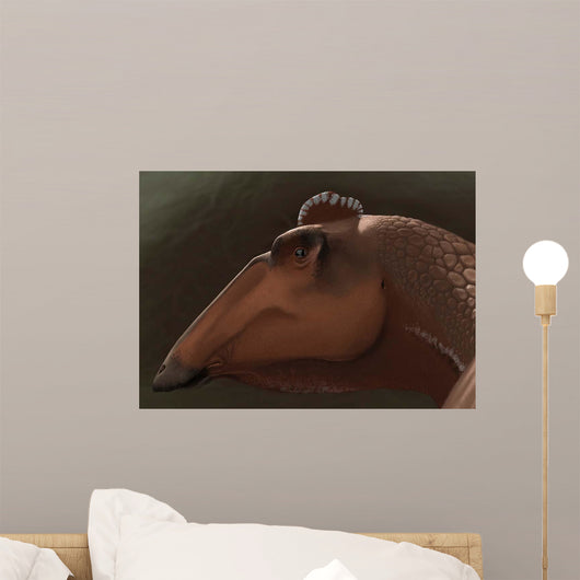 Edmontosaurus Regalis Dinosaur Portrait Wall Decal