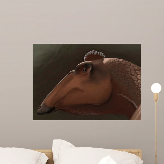 Edmontosaurus Regalis Dinosaur Portrait Wall Decal