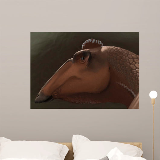 Edmontosaurus Regalis Dinosaur Portrait Wall Decal