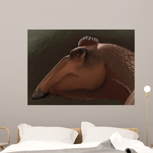 Edmontosaurus Regalis Dinosaur Portrait Wall Decal