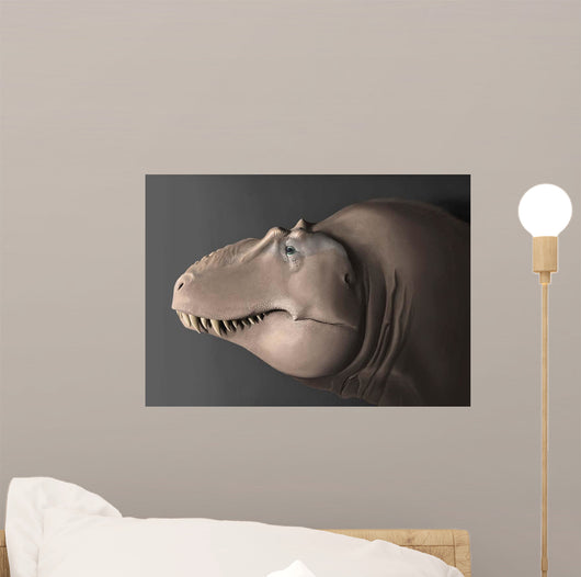 Portrait Head Lythronax Dinosaur Wall Decal