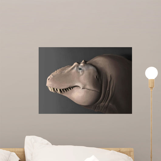 Portrait Head Lythronax Dinosaur Wall Decal