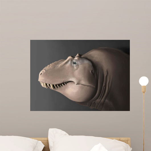 Portrait Head Lythronax Dinosaur Wall Decal