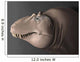 Portrait Head Lythronax Dinosaur Wall Decal