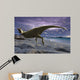 Albino Carnotaurus Surprising Flock Wall Decal