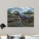 Cryolophosaurus Standing over It's Wall Decal