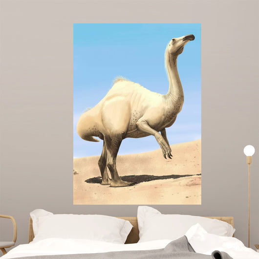 Deinocheirus Standing under Sun Wall Decal