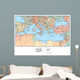Map of the Mediterranean (Europe) Wall Mural