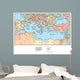 Map of the Mediterranean (Europe) Wall Mural